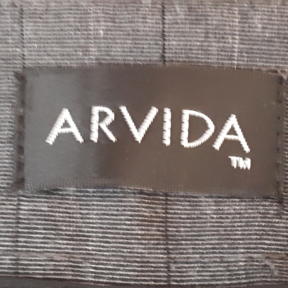 Grey Dress Pants with black pin stripes - Picture 5 of 7